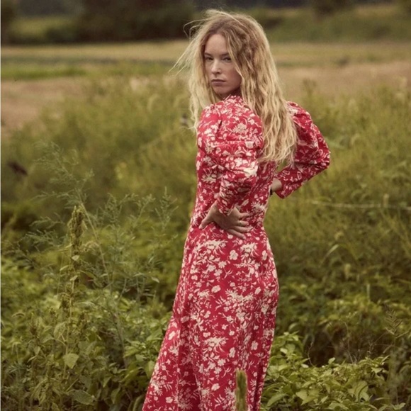 Doen Clarence Dress Oak Bluffs Floral - Picture 3 of 8